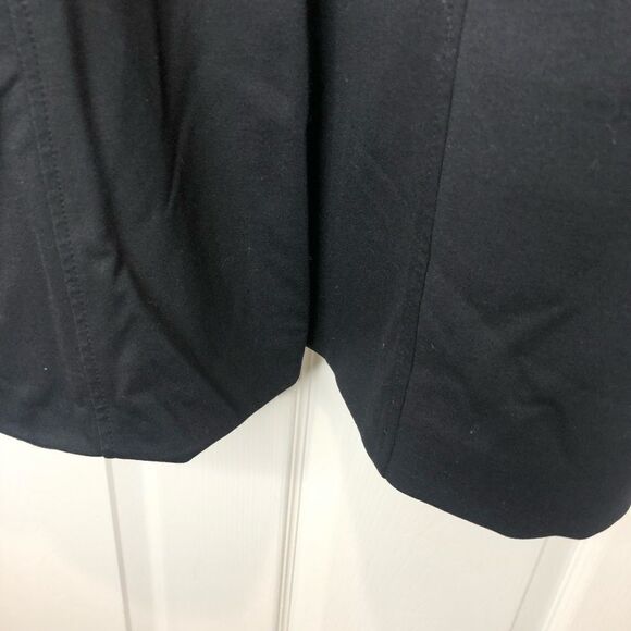 INC International Concepts black trench button front coat, size XL - Picture 6 of 16
